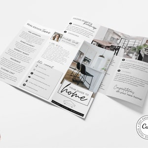 Real Estate Buyers Guide, Real Estate Brochure Template, Real Estate Trifold, Real Estate Buyer Presentation, Real Estate Home Buying Guide