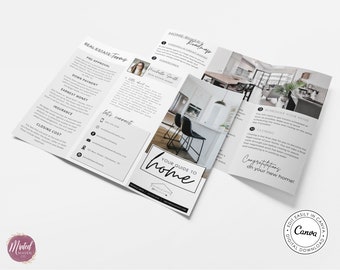 Real Estate Home Buying Guide Trifold Brochure (Digital Download)