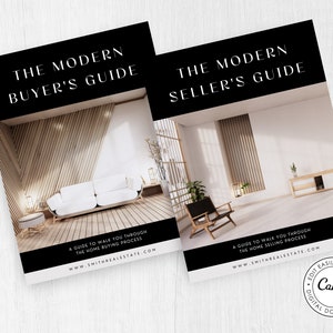 Real Estate Buyer and Seller Guide, Real Estate Buyer Packet, Real Estate Seller Packet, Real Estate Buyer Book, Buyer Presentation