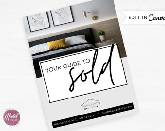 Real Estate Seller Guide Template: Realtor Marketing Packet (Digital Download)