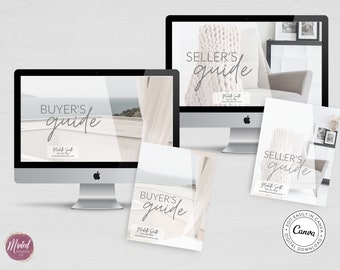 listing presentation kit real estate Buyer Presentation, Seller Presentation, Real Estate Buyer Guide, Real Estate Seller Guide, Realtor Buyer Packet, Realtor Seller Packet
