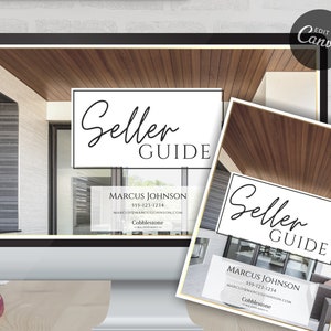 Real Estate Digital Home Buyer Presentation and Guide Template , Realtor Marketing, Realtor Buyer Packet, Real Estate Marketing and Branding