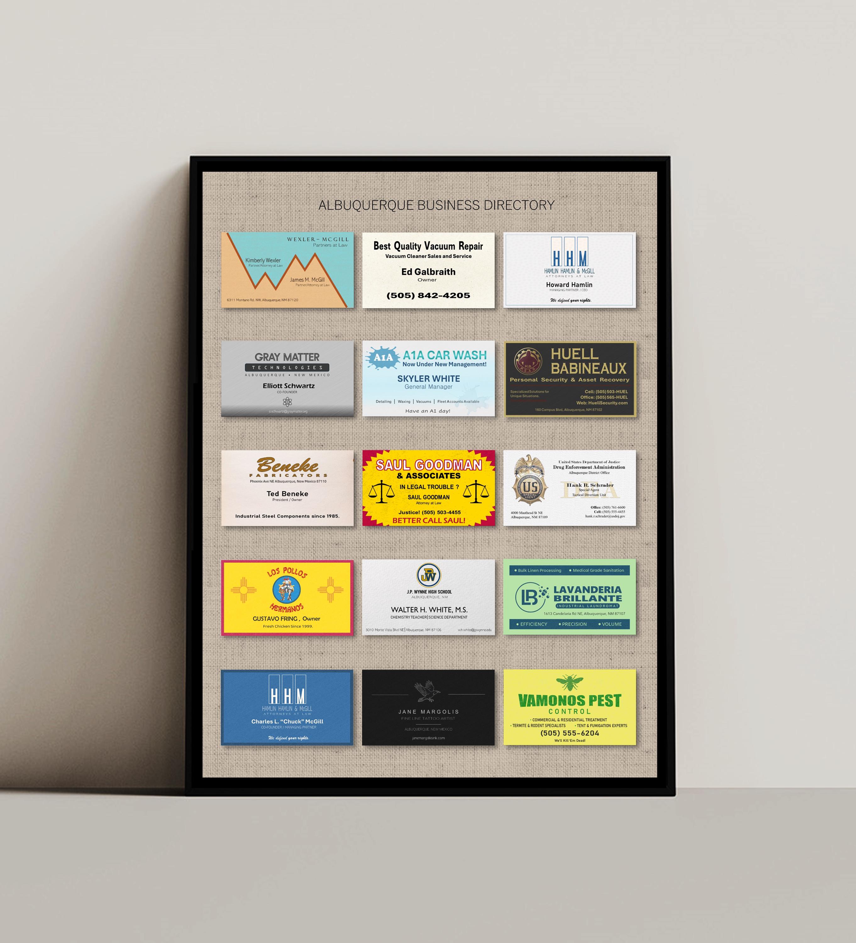 Saul goodman business card - Etsy 日本