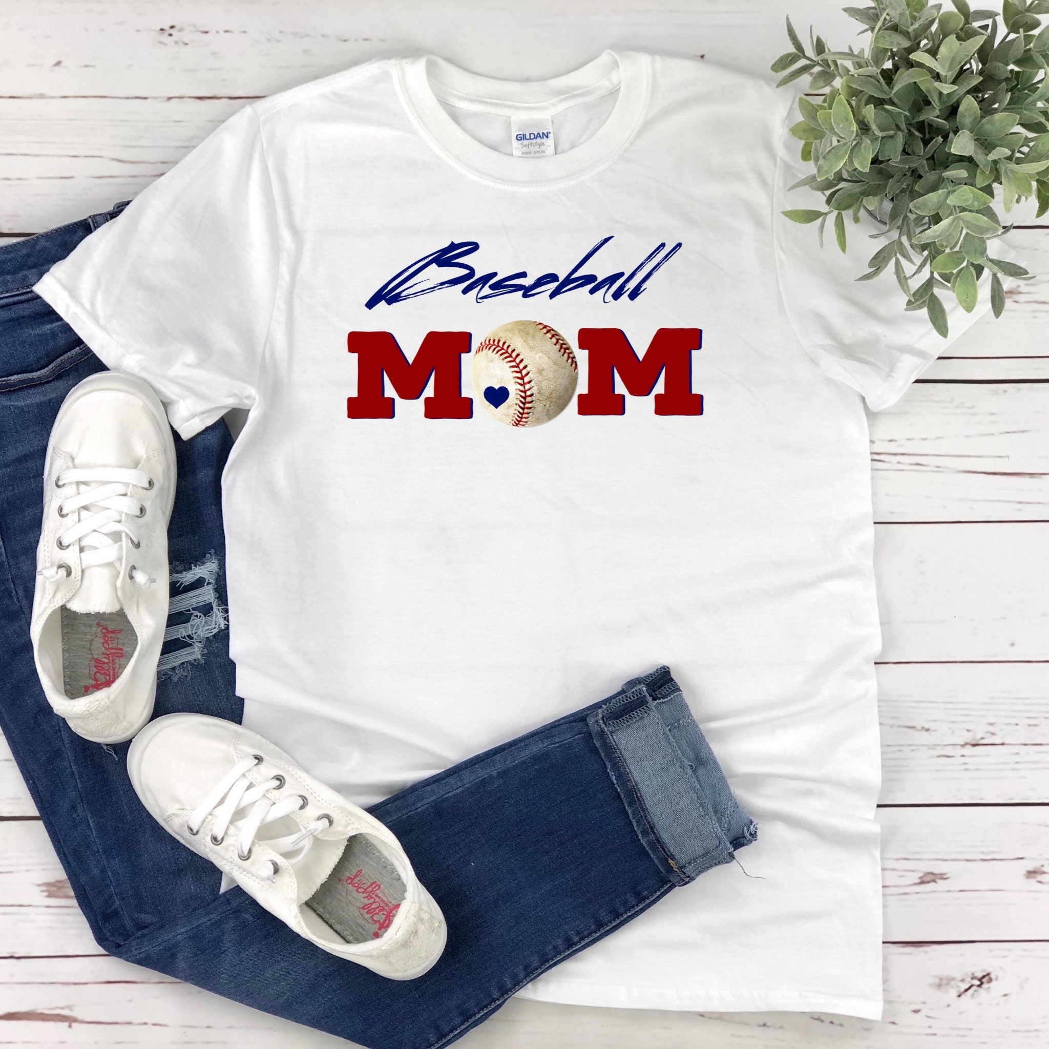 Baseball Mom tshirt Etsy