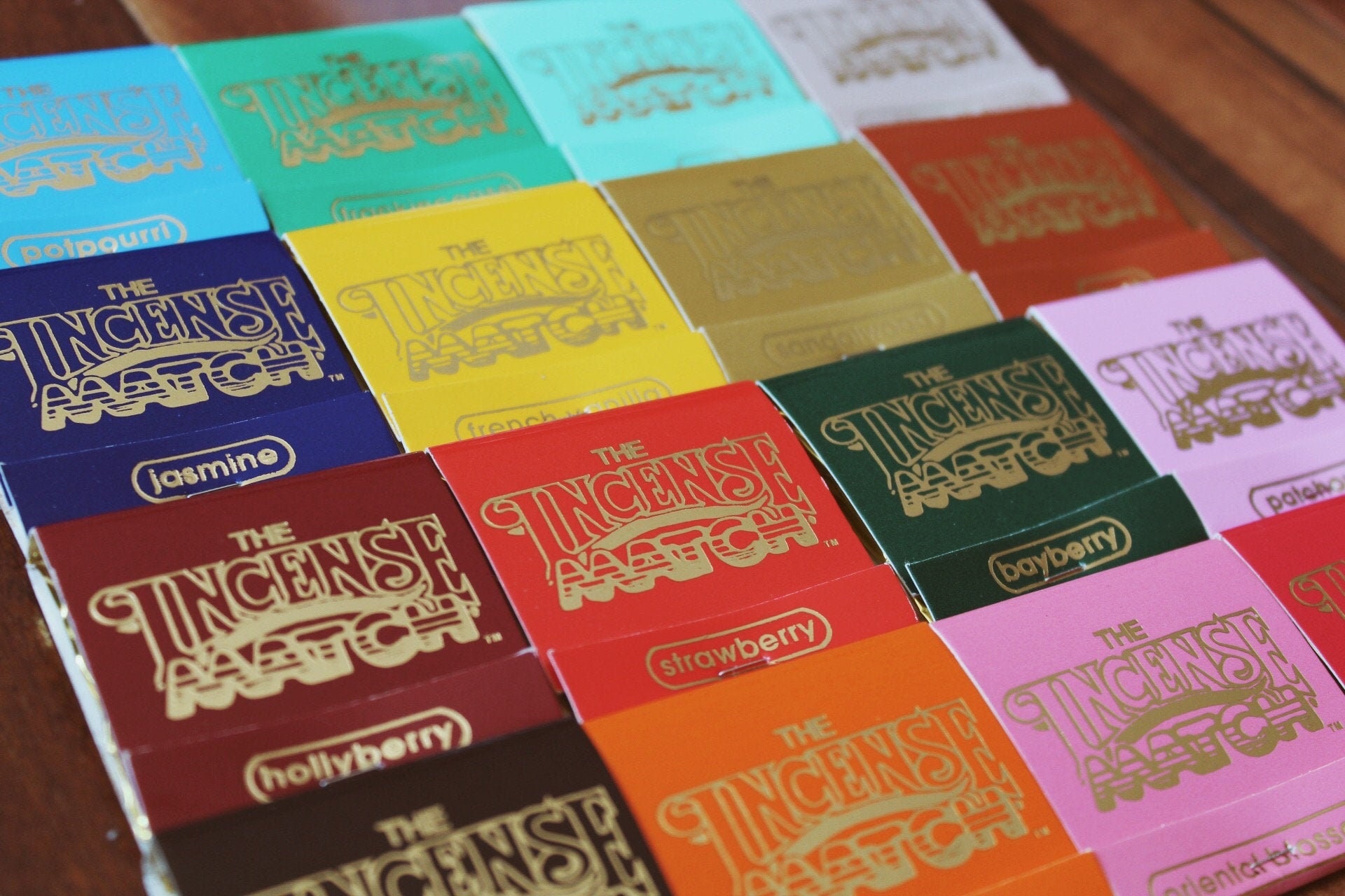 50 pk-The Original Incense Match 50 Matchbooks // Customizable // Assorted //You pick your favorite scents!