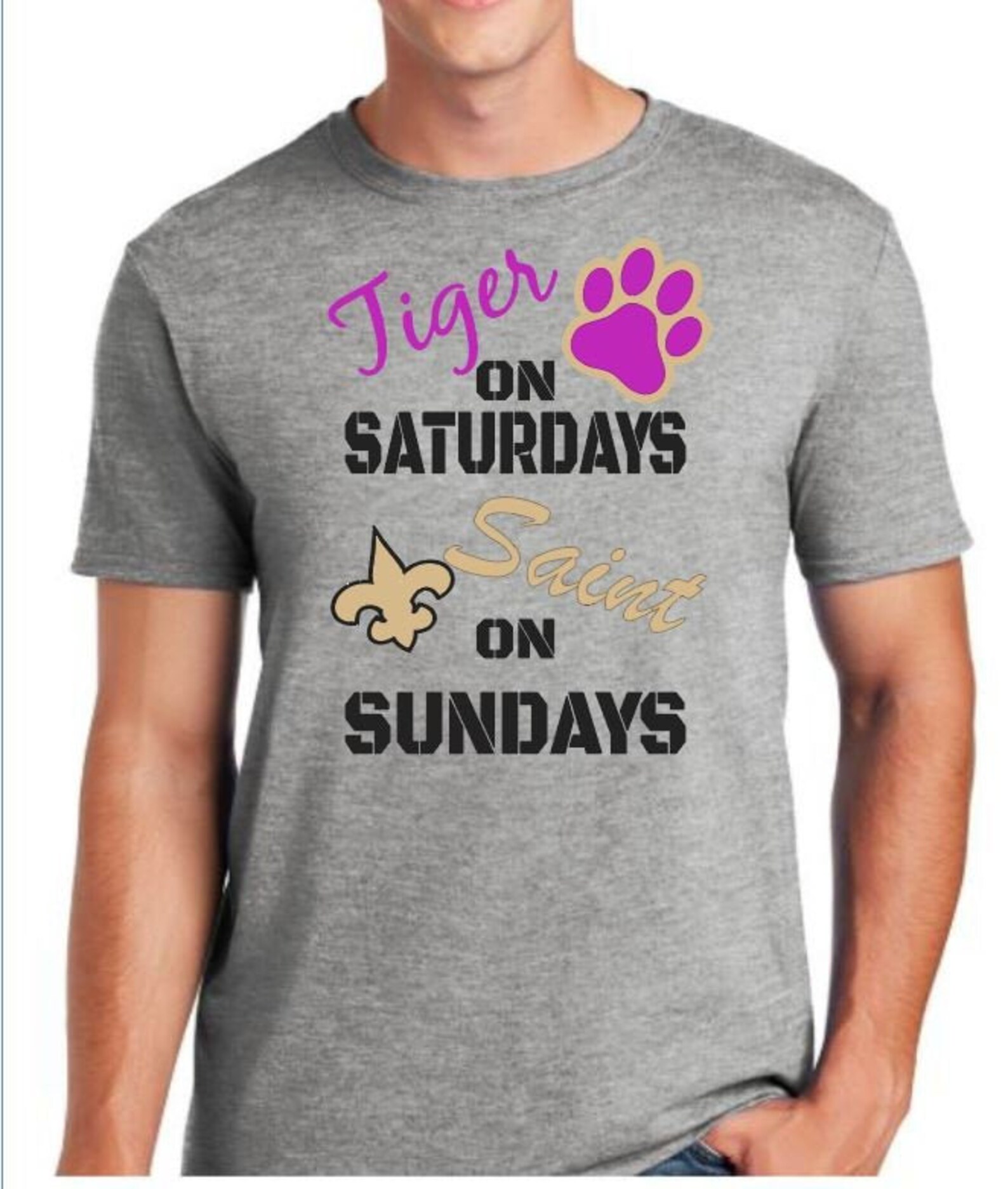 saints lsu shirt