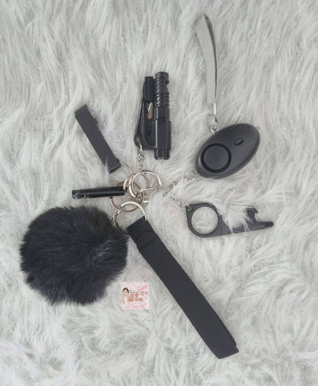 Self Defence Keychain Safety Keyring Keychain for Women Etsy UK