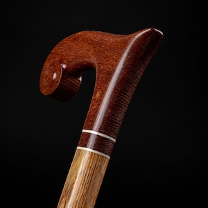 Dad Gifts Artisan Cane Made of Exclusive Wood With Attention To Detail, Walking Sticks For Men and Women, All Size - Made To Order