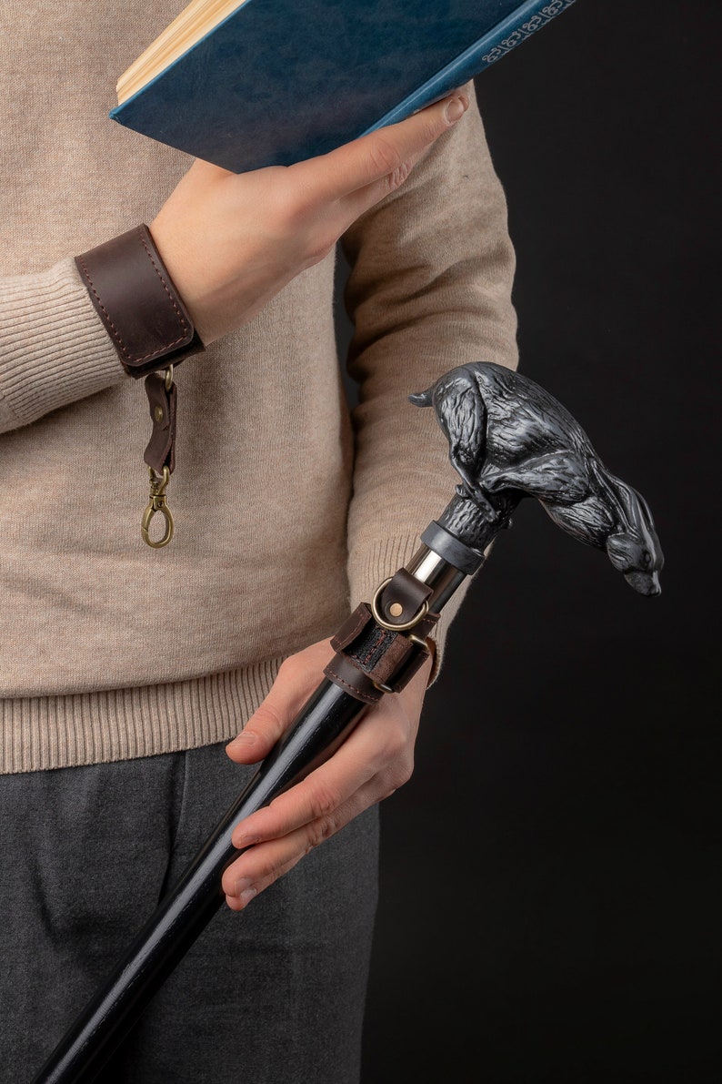 Leather Wrist Strap for Walking Cane Wristband for Walking - Etsy