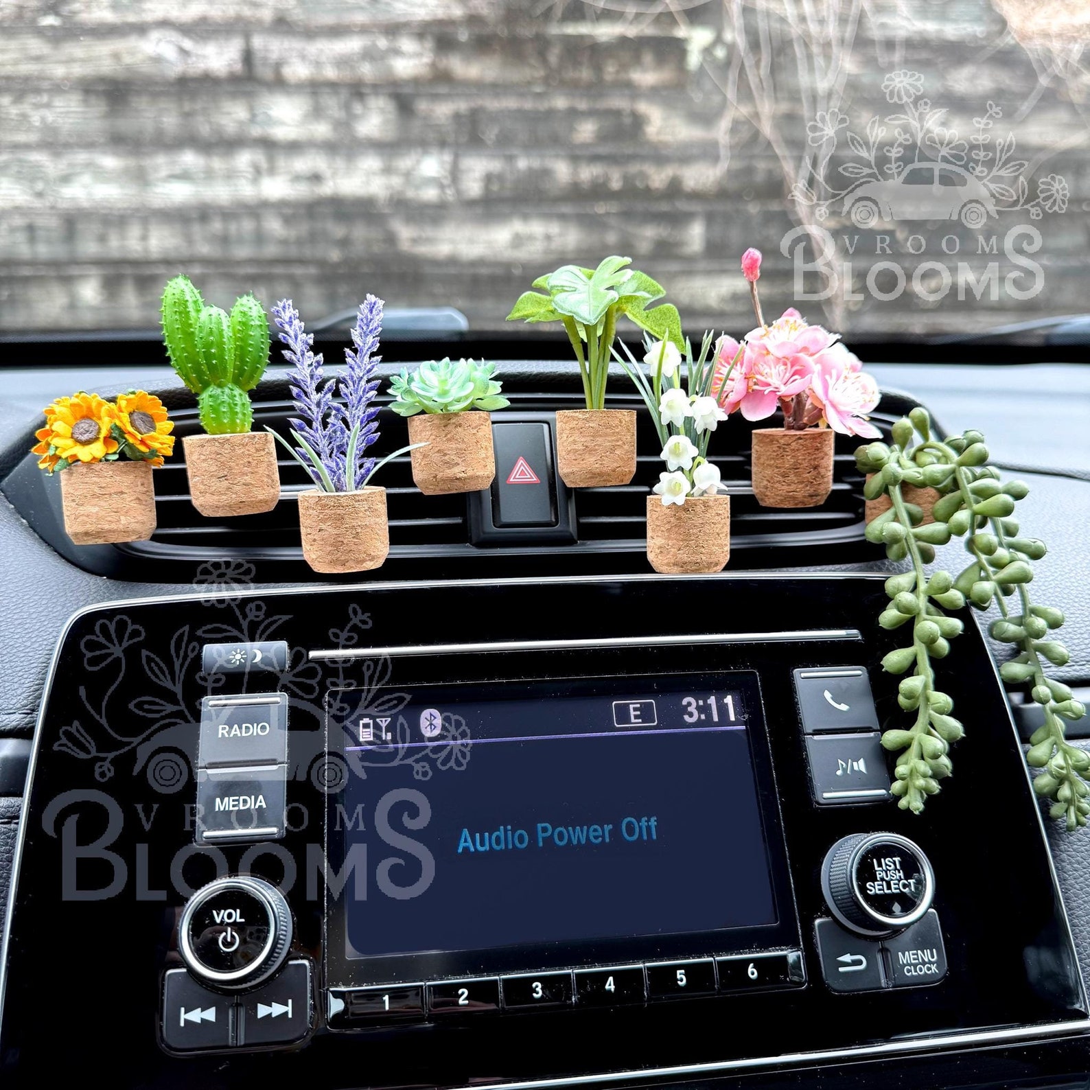 Faux Plant Vent Clips