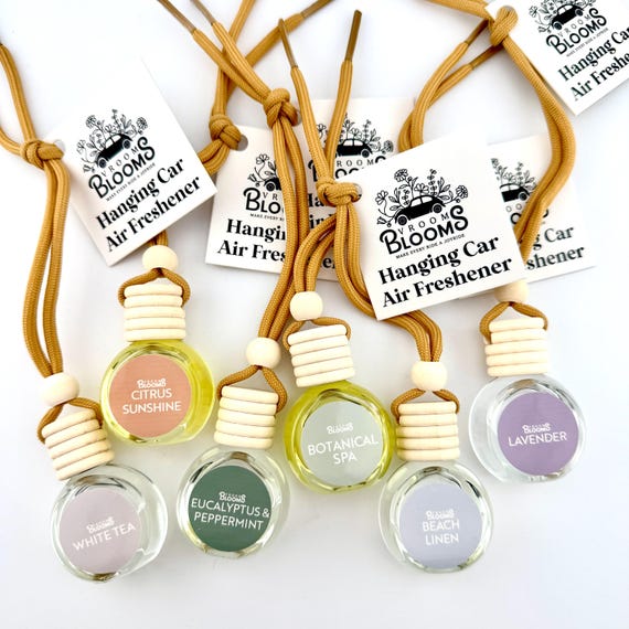 HANGING CAR FRESHENER | Car Air Freshener | Car Fragrance Diffuser | Cute Car Accessories For Women | Hanging Car Diffuser | New Car Gift