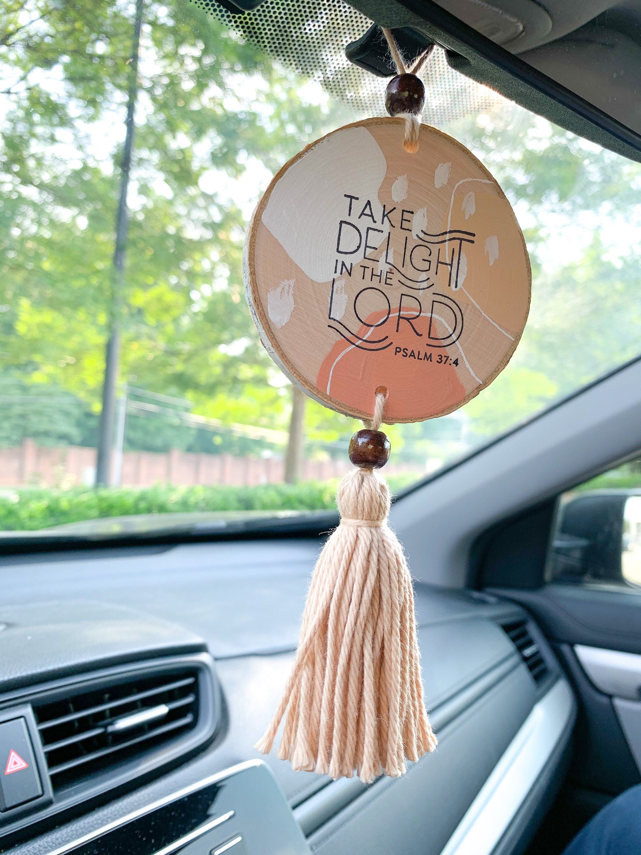 CHRISTIAN CAR CHARM Car Accessories Car Accessories for Etsy