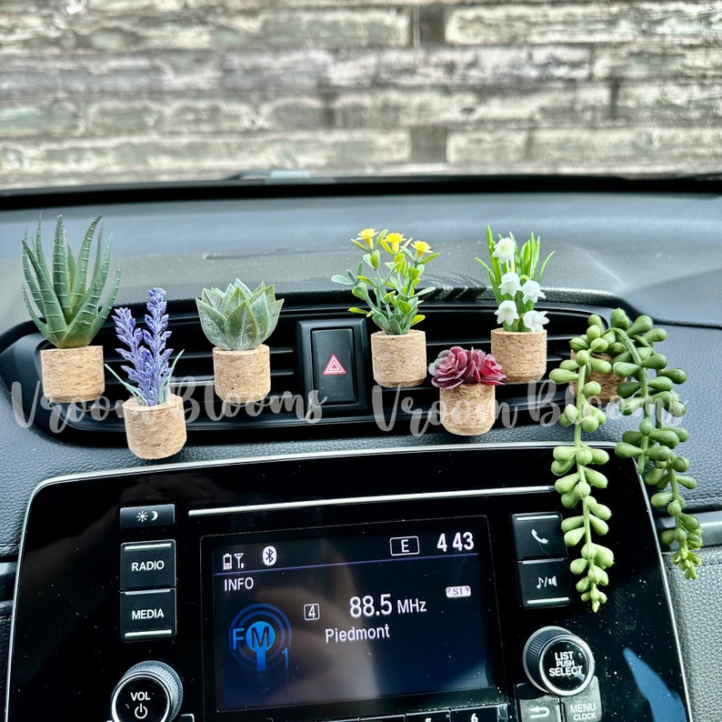 CAR AIR FRESHENER Plant Vent Clip Car Accessories Car image 1 - buying a car for the first time