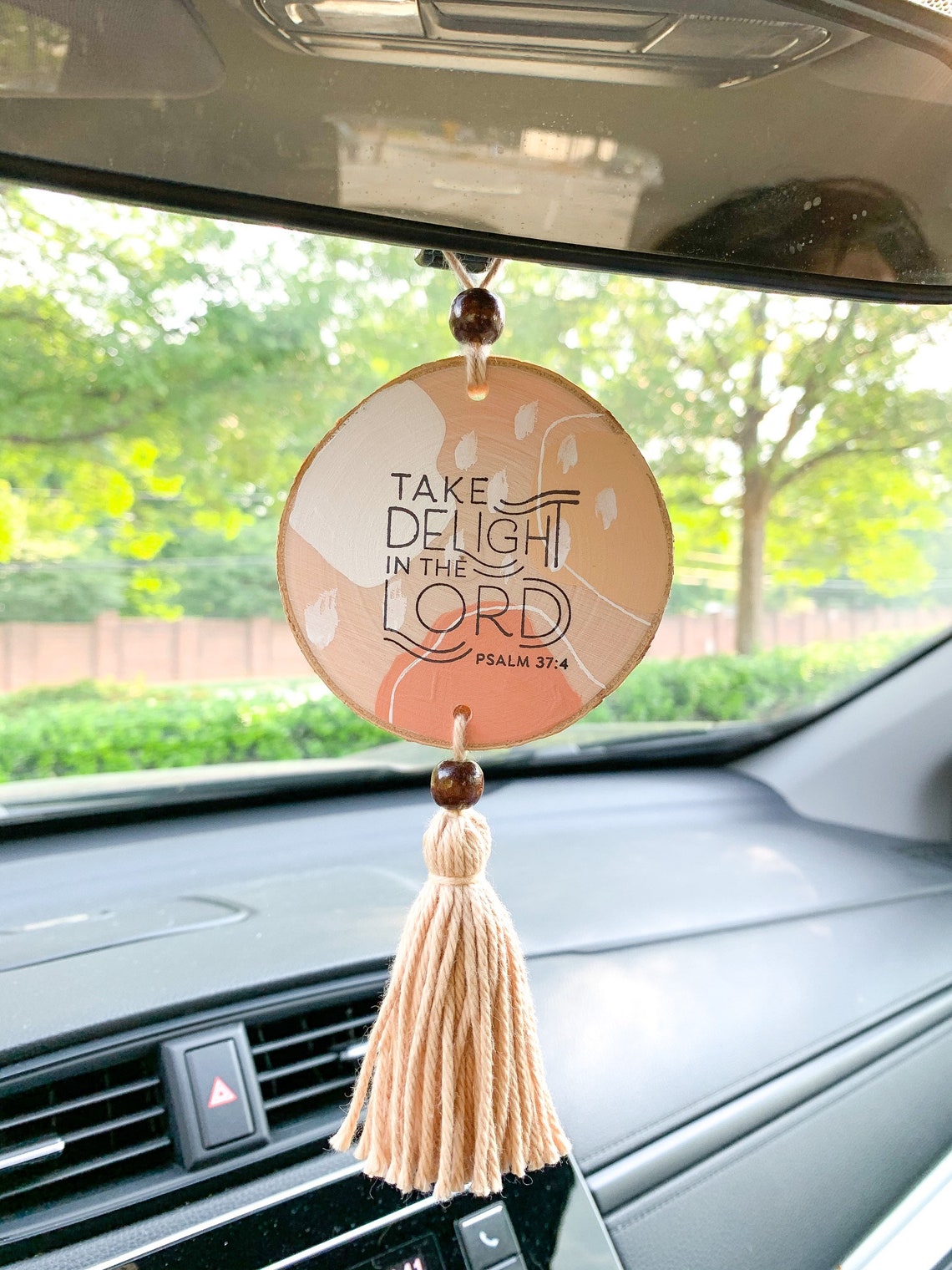 CHRISTIAN CAR CHARM Car Accessories Car Accessories for Etsy
