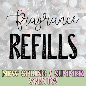 Car Air Freshener refills | Plant Vent Clip fragrance oil refill  | Car Accessories | Car Diffuser refill *FRAGRANCE REFILL ONLY*