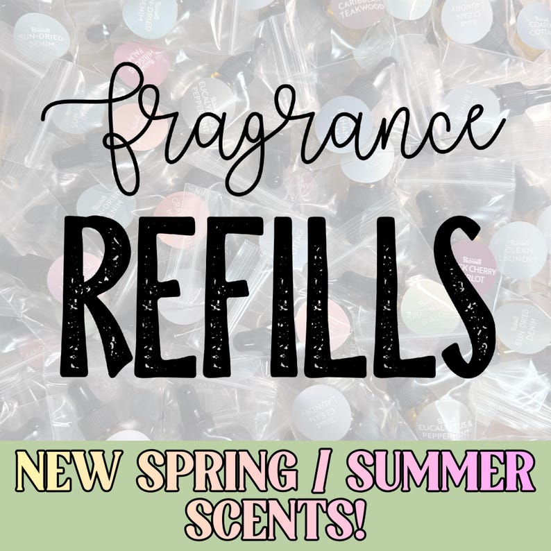 Car Air Freshener refills | Plant Vent Clip fragrance oil refill | Car Accessories | Car Diffuser refill *FRAGRANCE REFILL ONLY* image 1