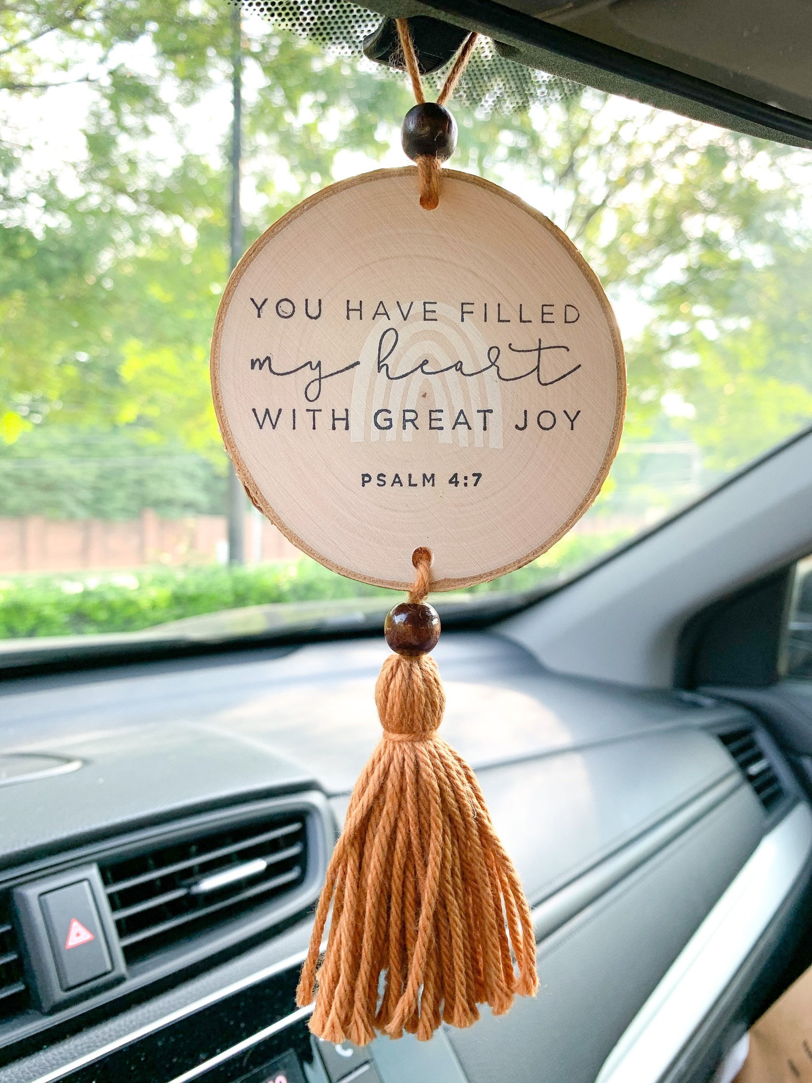 CHRISTIAN CAR CHARM Car Accessories Car Accessories for Etsy