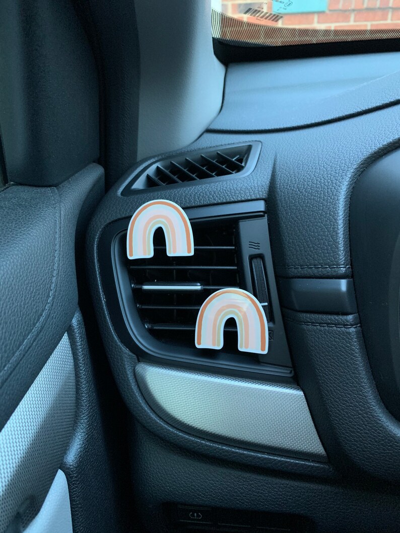 RAINBOW VENT CLIPS Car Accessories Car Air Vent Clip Etsy