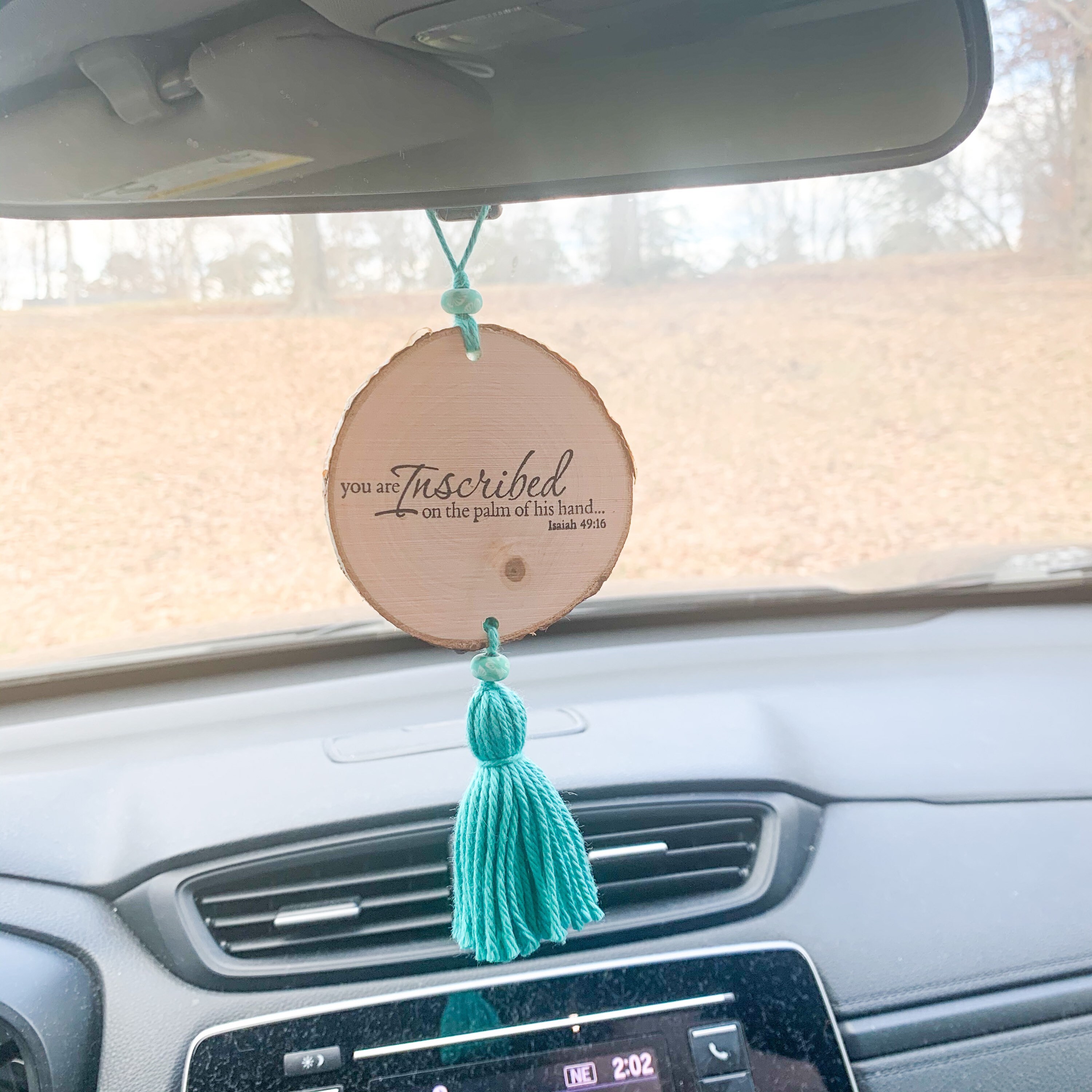 Christian Car Charm Christian Car Accessories Rear View Etsy