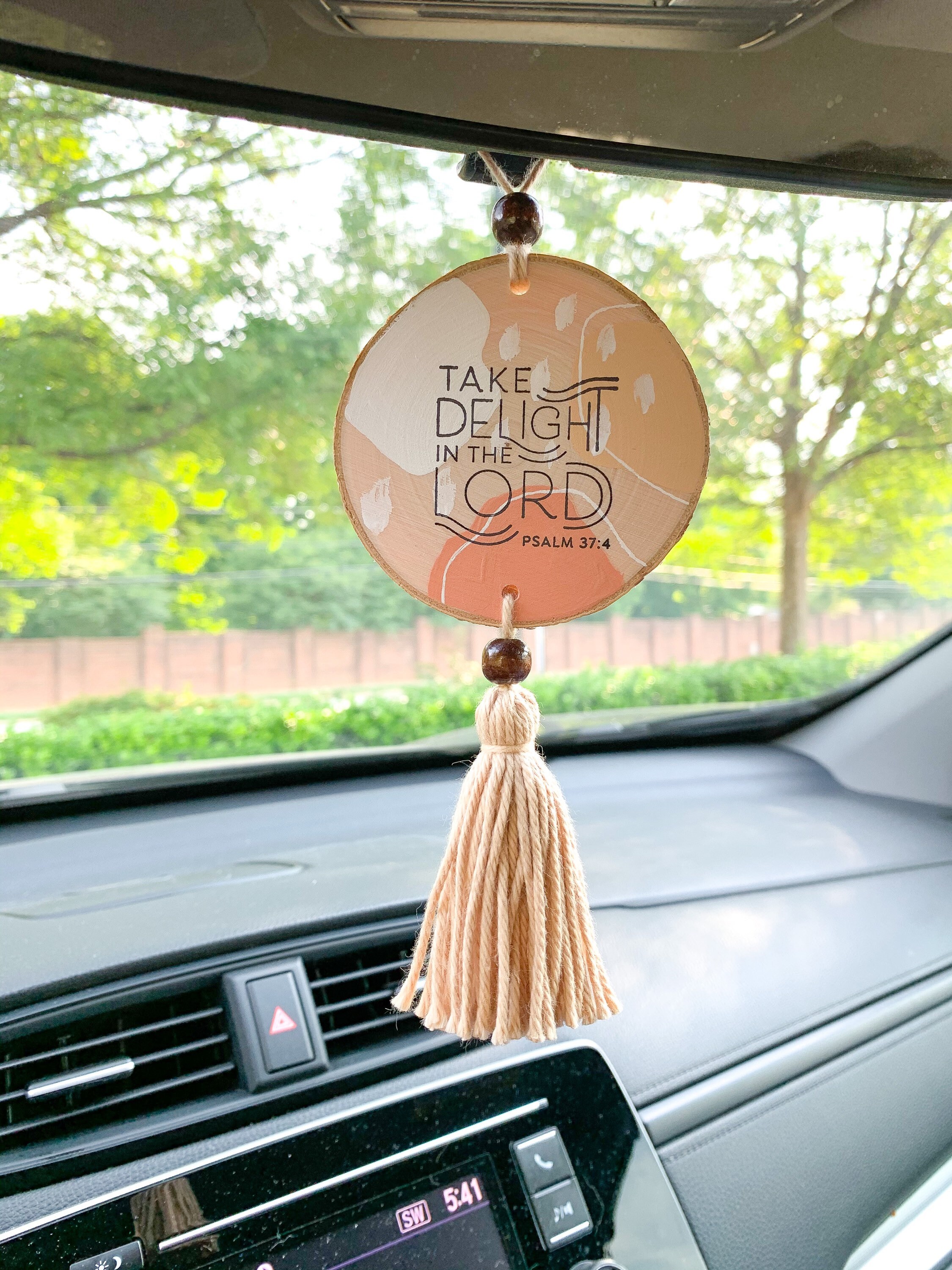 CHRISTIAN CAR CHARM Car Accessories Car Accessories for Etsy