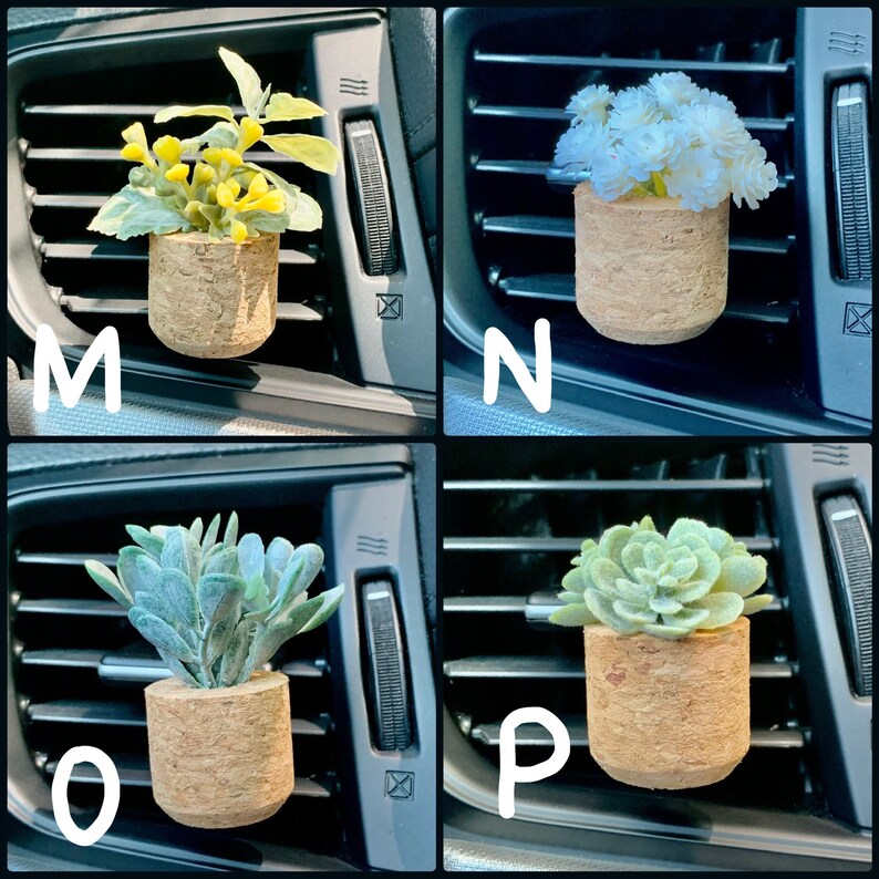 CAR AIR FRESHENER Plant Vent Clip Car Accessories Car Etsy