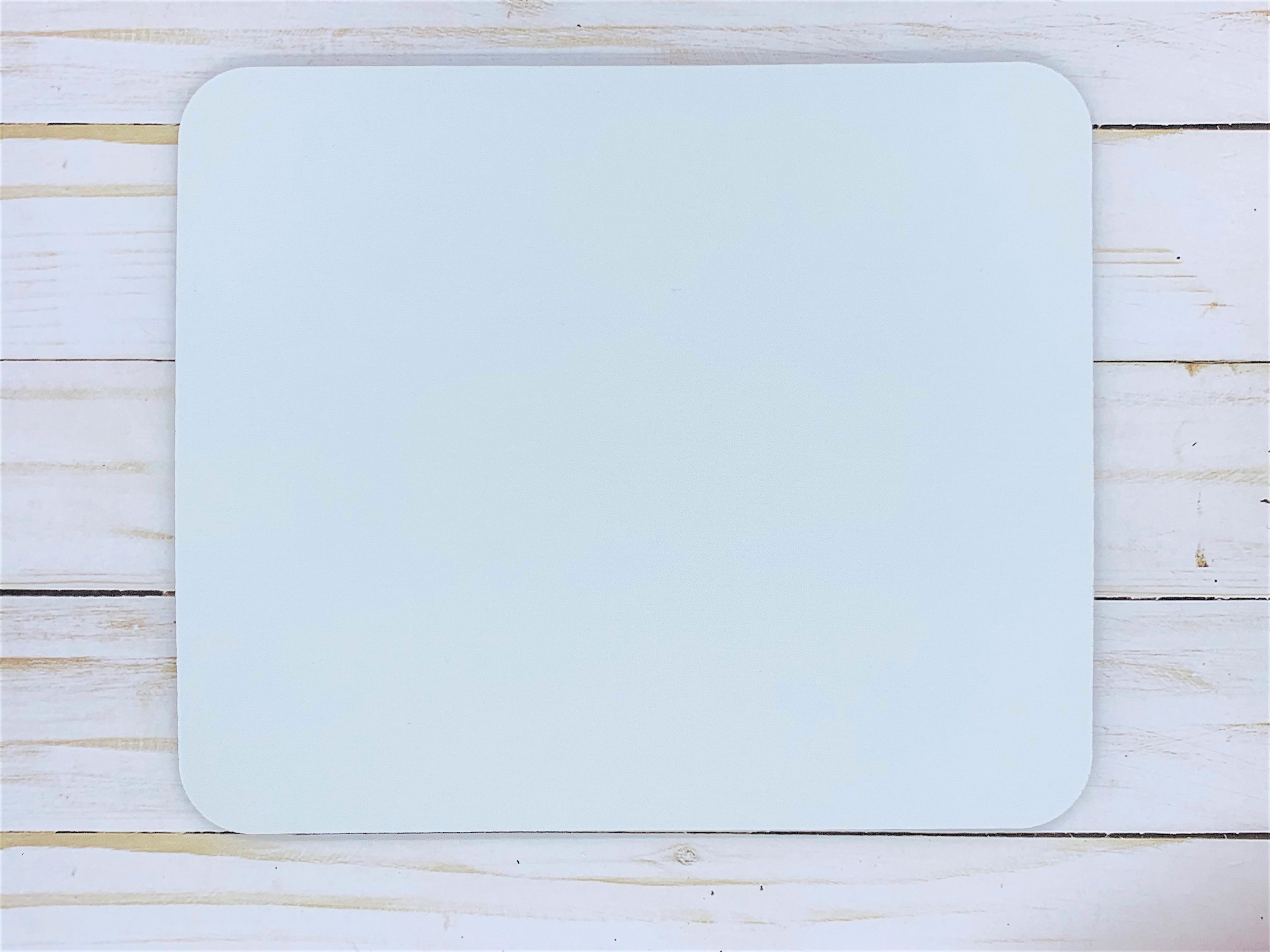 Blank Mouse Pad, Small Mouse Mat With Non-slip PU Base Gaming