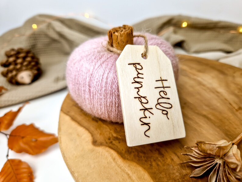 Autumn Pumpkin Home Decor Woolly Decorative Pumpkin Etsy UK