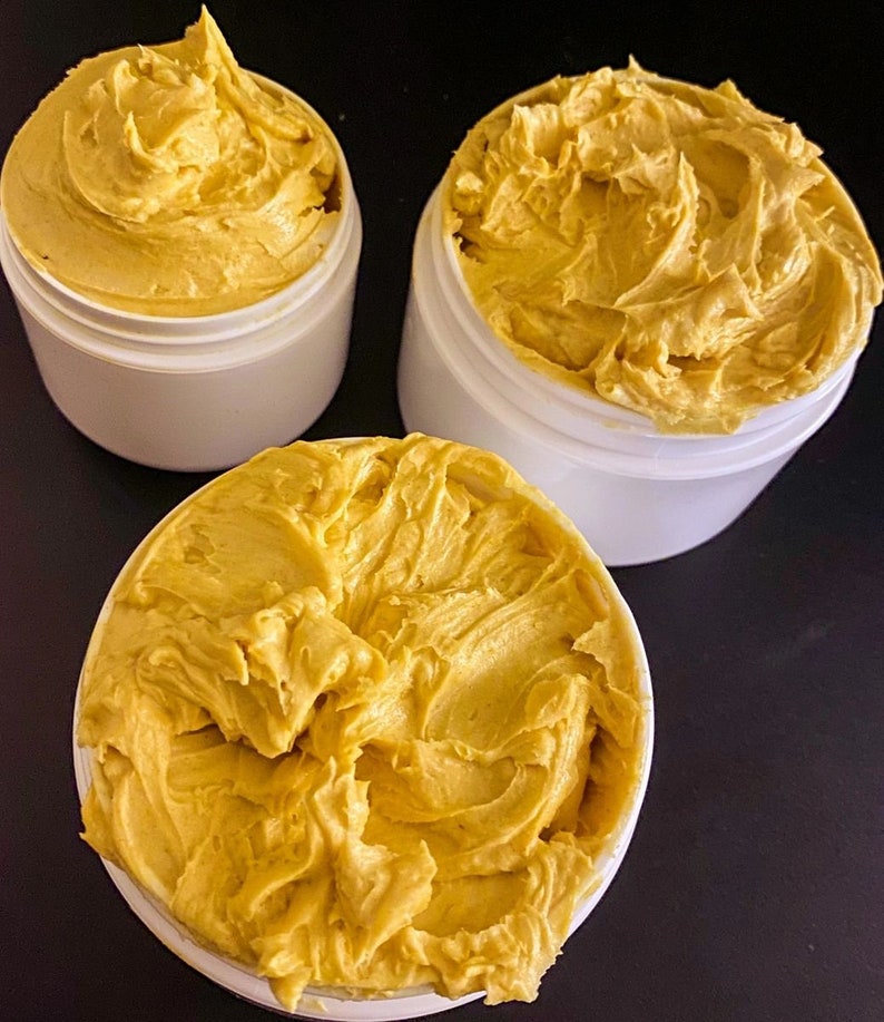 Organic Whipped Turmeric Body Butter Etsy