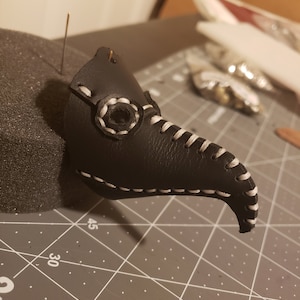 Plague Doctor Keychain