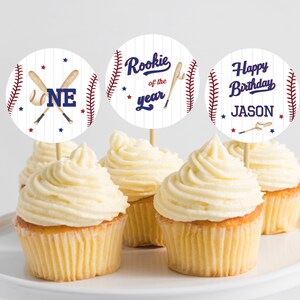 Editable Baseball Food Labels, Baseball Birthday Food Cards, Baseball ...