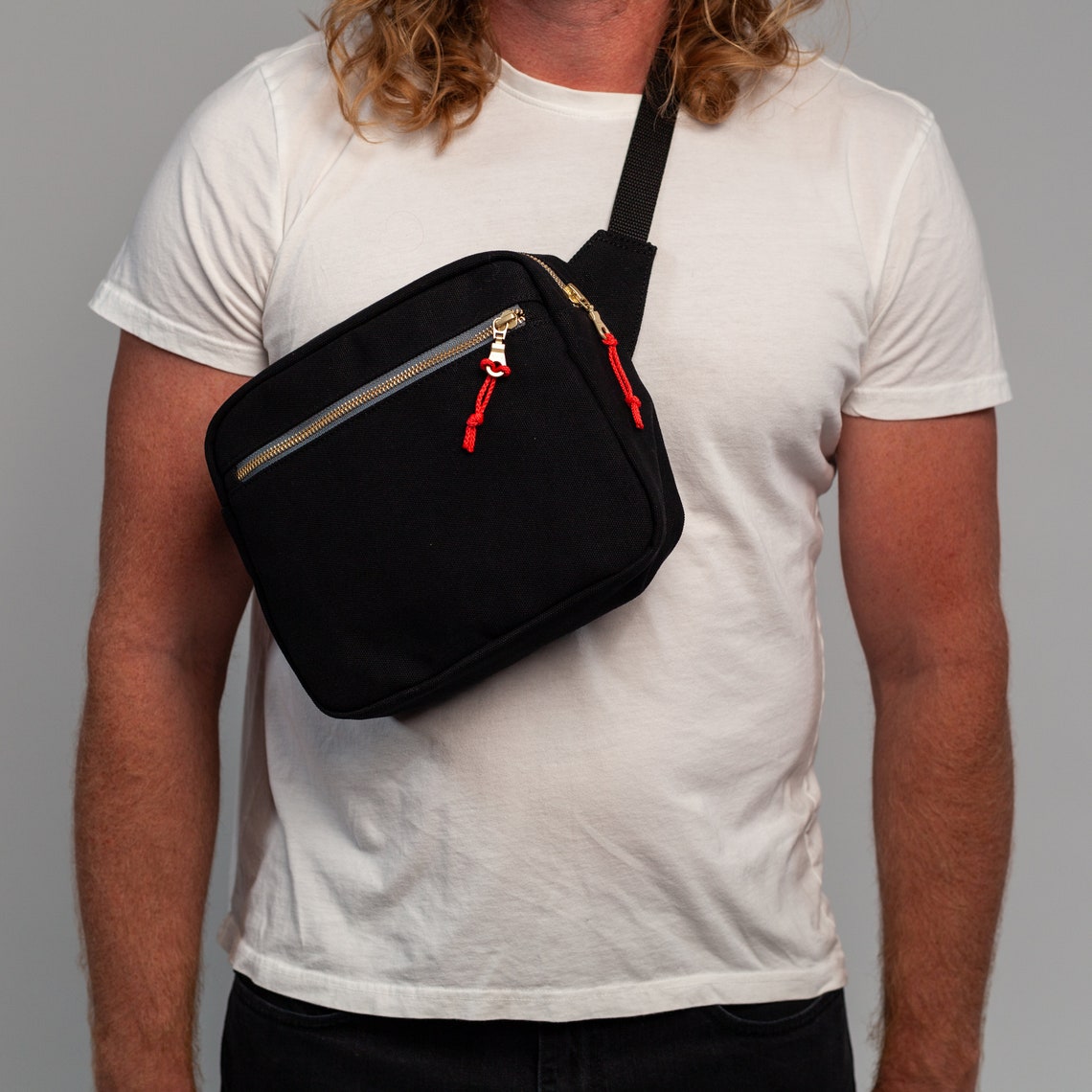 LG Cross Body/Fanny Pack Black Etsy