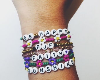 cute bracelet words