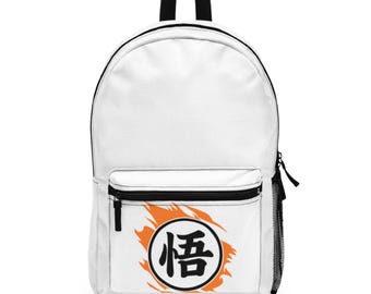 DBZ Anime-inspirierter Rucksack für Studenten, perfekt für Schule, Geschenke, Cosplay, Convention Gang, stilvoller Allzweck-Rucksack