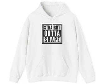 Gerader Outta Form Hoodie | Fitness Taco lustiges Sweatshirt