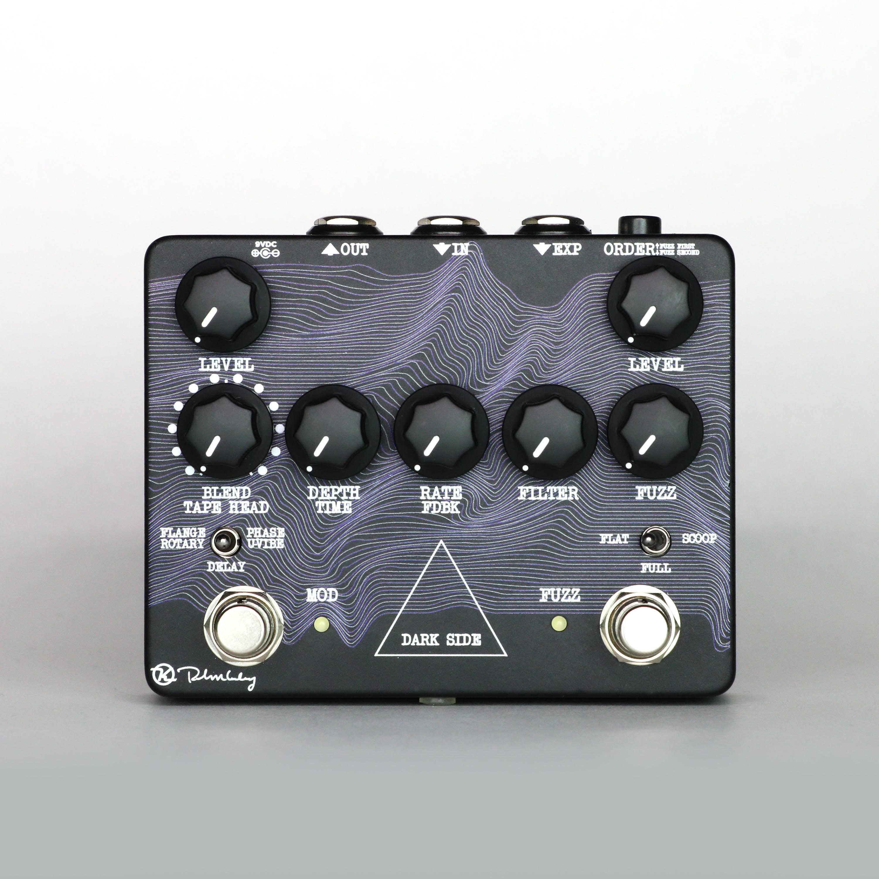 Keeley Dark Side Fuzz Modulation Delay / Waves Ltd Edition neworld