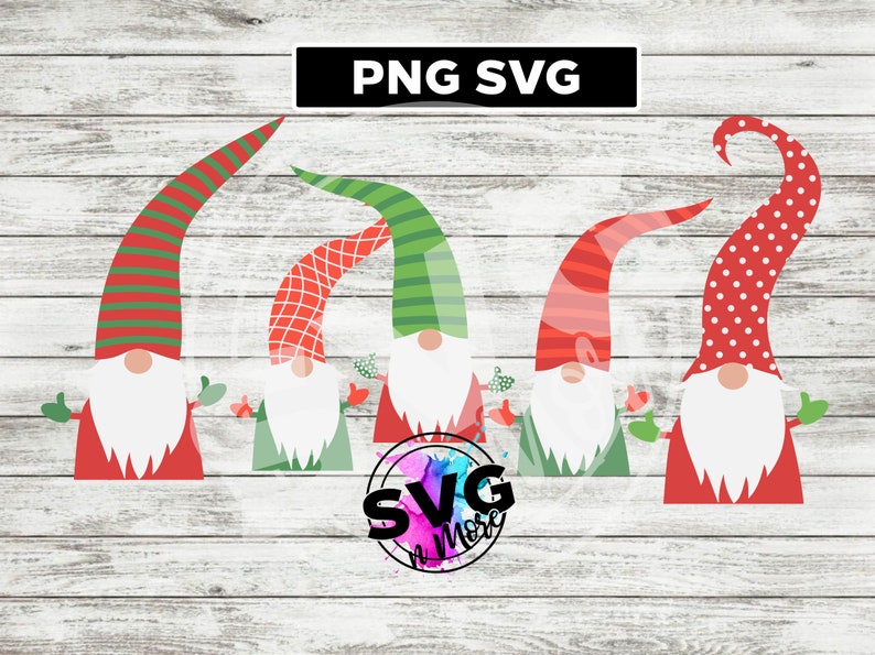 Download Gnome Family SVG PNG sublimation digital download cutfile ...