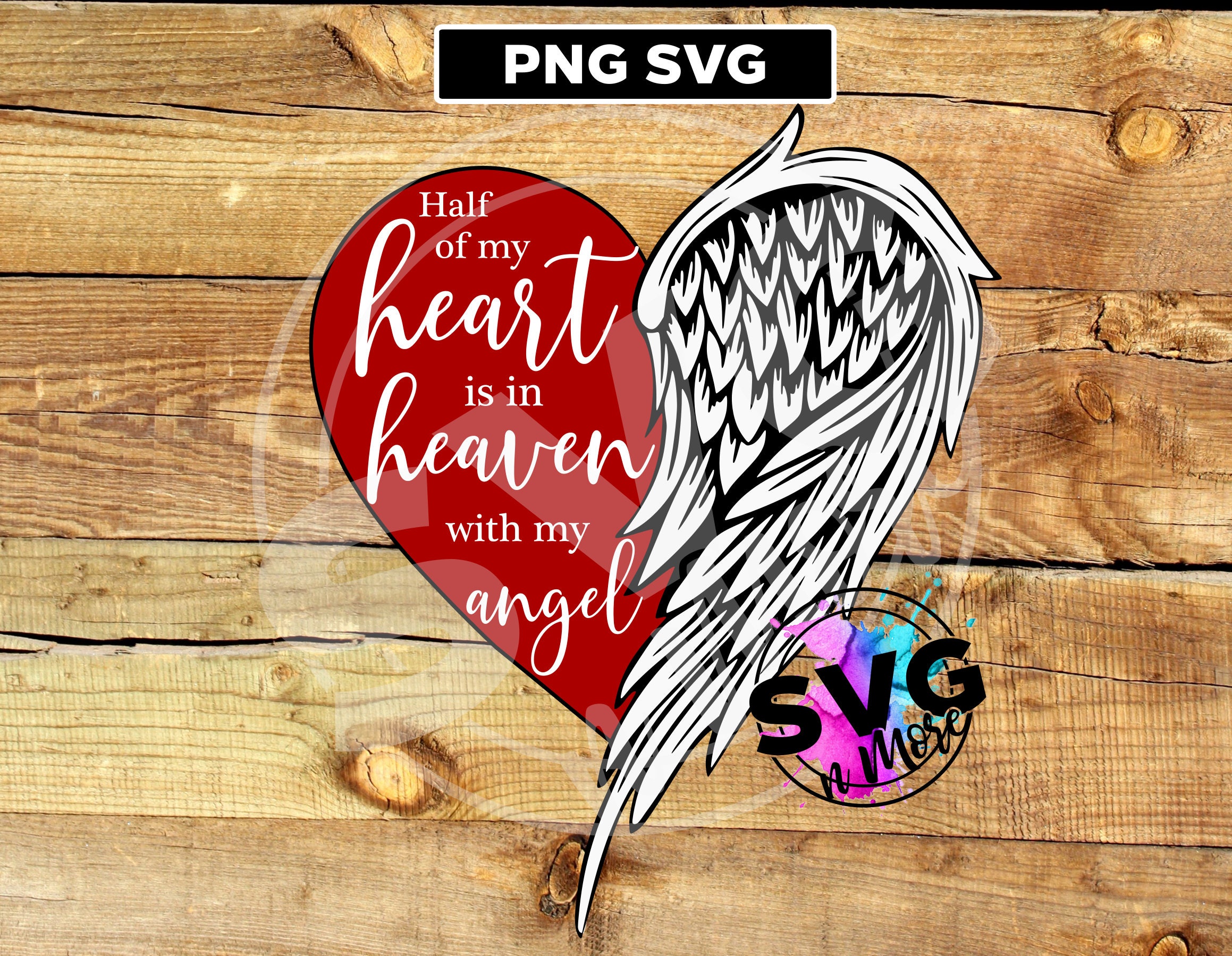 half heart half wing decal half heart half wing decal