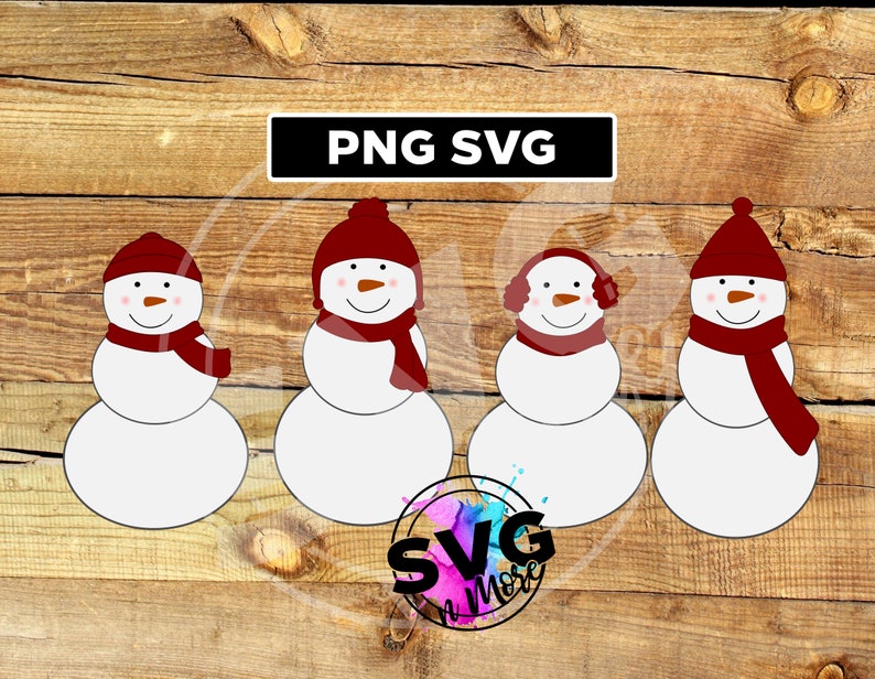 Download Snowman Family Christmas Customizable SVG PNG sublimation ...