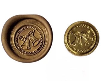 Wax Seal Stamp by Get Marked Wedding Collection WS0184 Wedding Bells