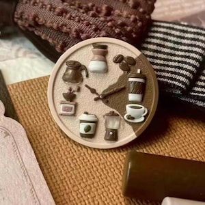 Timbro di ceralacca 3D Coffee Lock/Kit di sigillatura in cera per tazze da caffè/Timbro di ceralacca per chicchi di caffè/Timbro di ceralacca per macchinetta del caffè