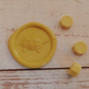 Timbro sigillo di cera tartaruga marina 3D/kit di sigillatura cera tartaruga marina/timbro sigillo di cera regalo di compleanno/sigillatura timbro di cera Anima