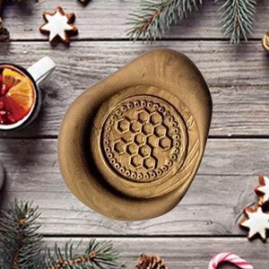 Bienenwaben Siegelstempel: Bienennest Versiegelung, Hochzeitseinladung