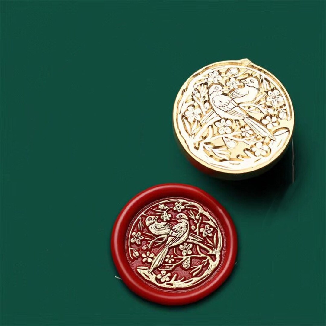 Wax Seal Mold 1Pc Metal Wax Seal Molds for Wax Stamps for Gift Packaging  Envelopes Card