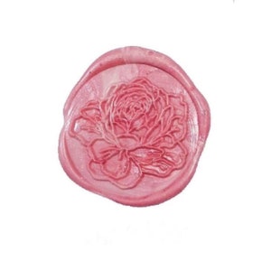 Timbro sigillo di cera camelia/Kit sigillo di cera camelia/Kit sigillo di cera fiore