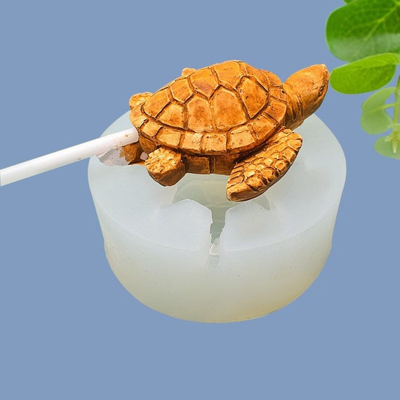 Stampini Silicone Tartarughe Marine - 6 Pezzi Per Cioccolato, Ghiaccio, Saponi - Foto 14