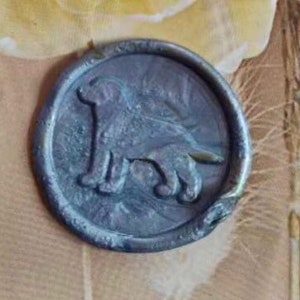 Süßer Hunde-Siegelstempel/Hundewachs-Siegelset/Tier-Wachssiegelstempel/Hund Wachsstempel