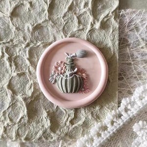 Timbro di ceralacca per profumo 3D Daisy/Kit di sigillatura in cera per flacone di profumo/Timbro di ceralacca per profumo e margherita/Timbro di ceralacca per buste regalo di compleanno
