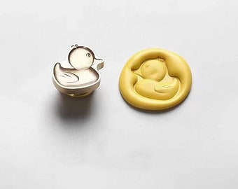 3D Duck wax seal stamp/Litter yellow Duck Wax Sealing kit /Animal  wax sealing kit/Birthday gift envelopes seal stamp kit