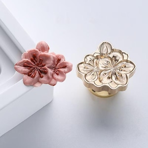 3D Sakura Wachs Siegel Stempel/Sakura Ornament Wachs Versiegelung Kit/Kirschblüte Wachs Siegel Stempel/Geburtstag Geschenk Wachs Siegel Stempel