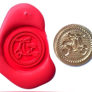 Rampa di sigillo di cera per scooter/Kit di sigillatura di cera per scooter/Timbro di ceralacca per buste